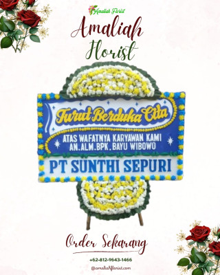 Papan Bunga Duka di Petuk Bukit